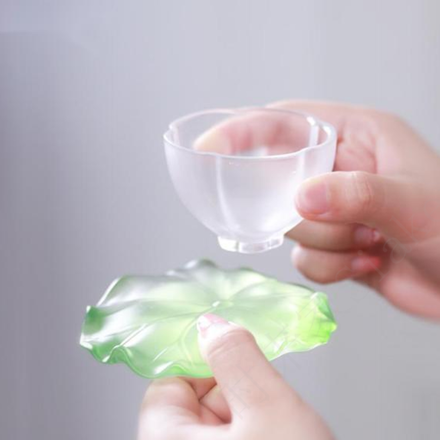 Lotus Fragrance Set (One Coaster + One Linghan Cup)